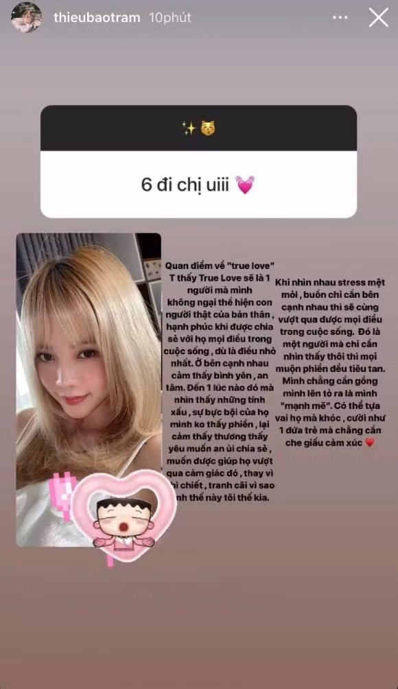 Thieu Bao Tram chia se ve chuyen tinh yeu sau lien hoan drama tinh ai-Hinh-2