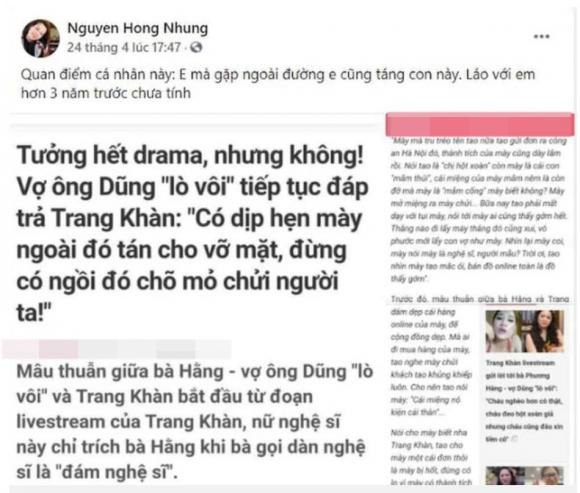 Trang Tran he lo ly do bi vo Xuan Bac doa 