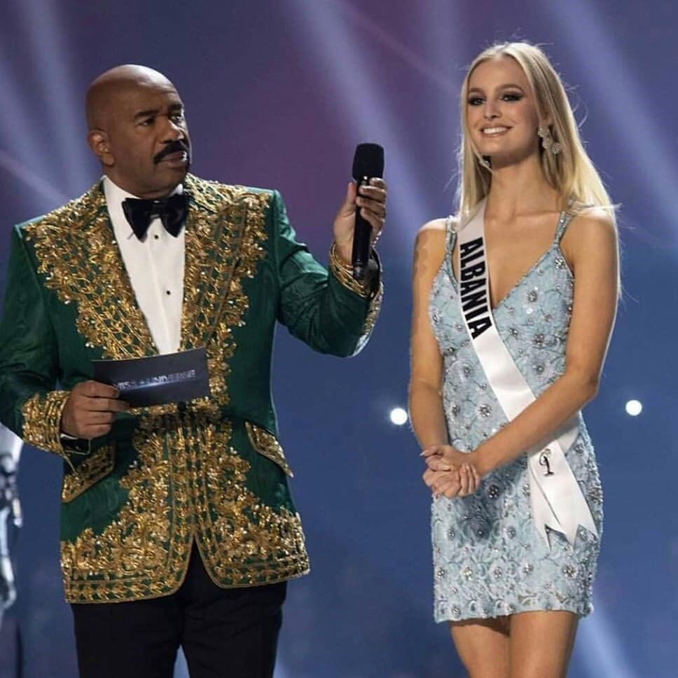 Năm 2019, Marina giành ngôi vị Hoa hậu Hoàn vũ Albania và đại diện quốc gia này tham gia cuộc thi Hoa hậu Hoàn vũ thế giới được tổ chức tại Hàn Quốc. Cô được đánh giá cao về cả nhan sắc lẫn tài năng.