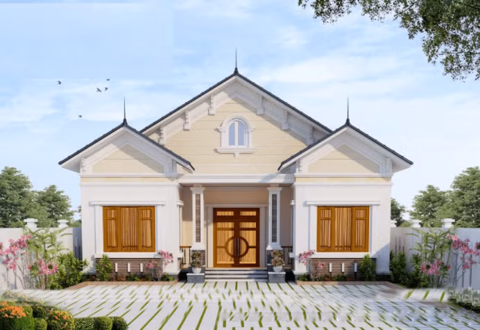 4 mau nha cap 4 hinh chu U co thiet ke sieu dep-Hinh-3