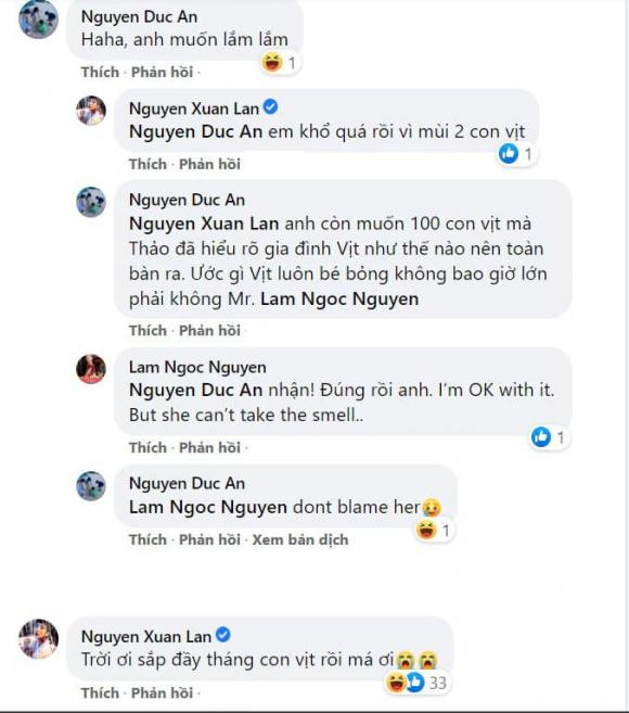 Xuan Lan am anh vi mui thoi khi chong nuoi vit trong can ho-Hinh-4