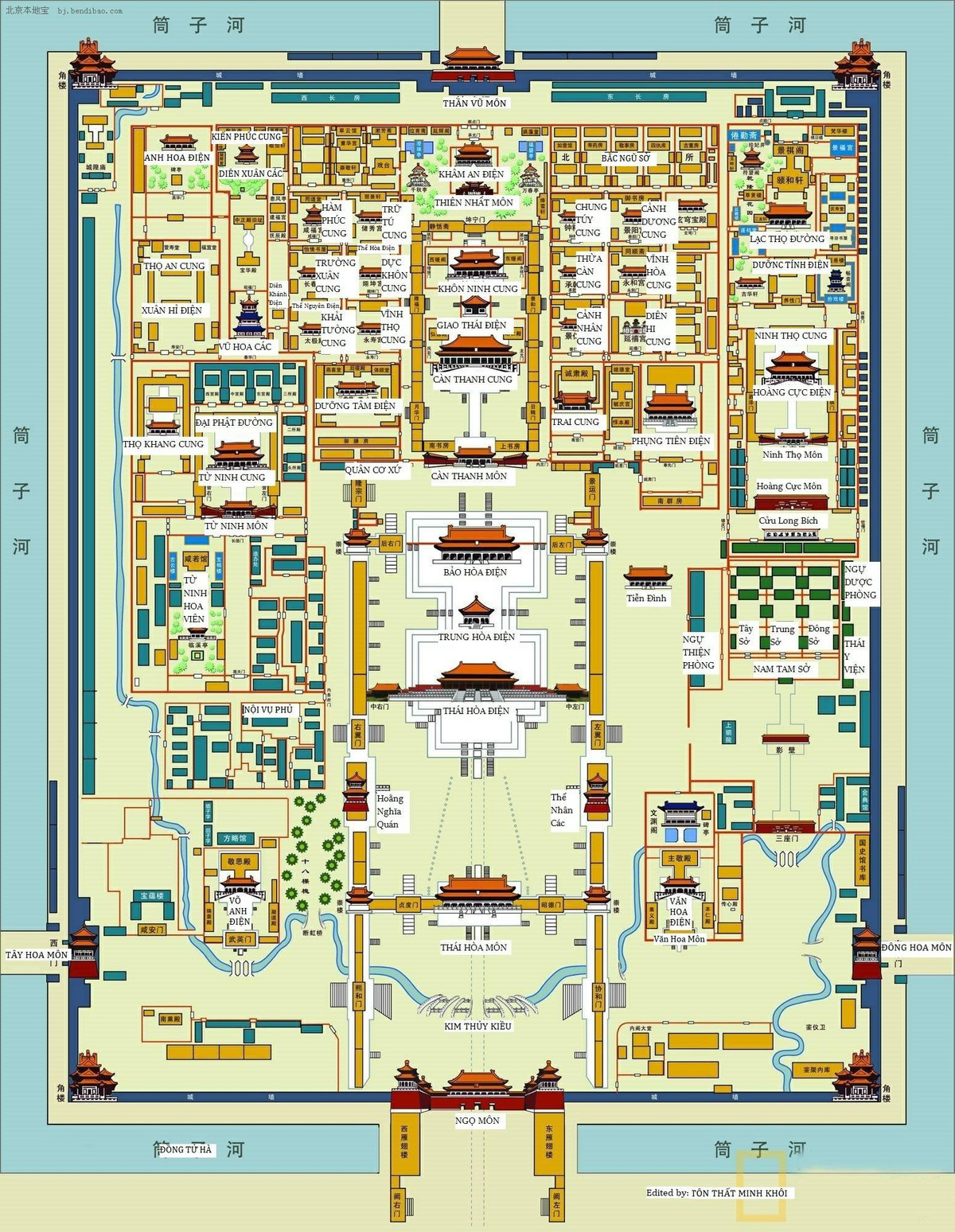 Dau la noi dang so khong ai dam o trong Tu Cam Thanh?