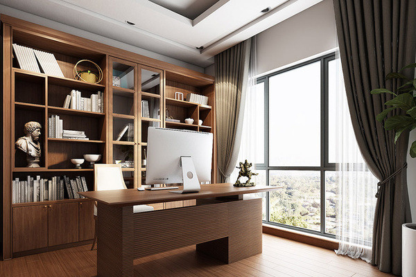 Mach ban meo bai tri khong gian lam viec tai nha hop phong thuy-Hinh-4