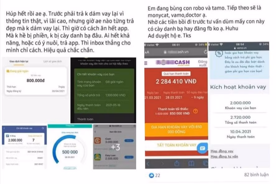 "Nghề" bùng nợ các ứng dụng cho vay tiền ảnh 1