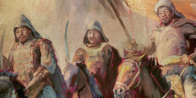 Trong trận đụng đầu với quân Mông Cổ ở Bình Lệ Nguyên, chính vua Trần Thái Tông - vị vua đầu tiên của nhà Trần - đã đích thân cưỡi voi đốc chiến, chỉ huy quân sĩ đánh trận. Ảnh: Zing News