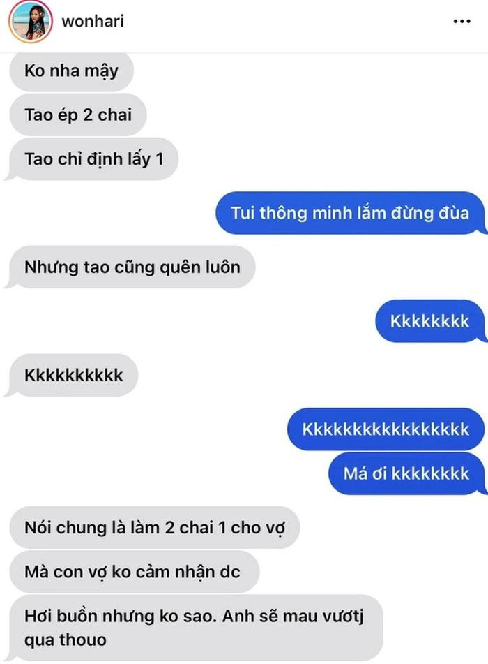 Hari Won gay choang vi xung ho 