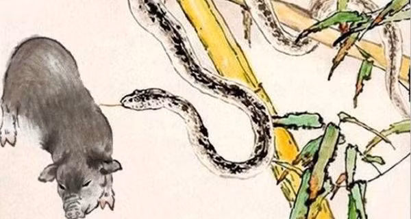 4 cap con giap xung khac, cuoi nhau ve vat va duong lam an