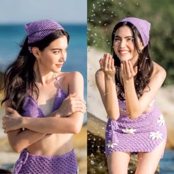 Mai Davika được mệnh danh là 'ma nữ' xinh đẹp nhất làng giải trí xứ chùa Vàng. Cô mang trong mình hai dòng máu Thái - Bỉ với nét đẹp lai Tây đầy ma mị và cuốn hút.