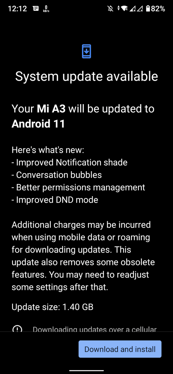 Dien thoai Xiaomi Mi A3 bi treo logo sau khi cap nhat len Android 11-Hinh-2