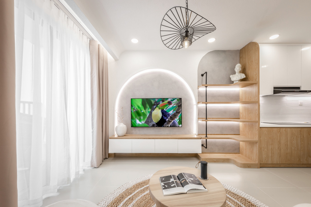 Can ho 70m2 dep nhu mo voi nhung duong cong mem mai-Hinh-2