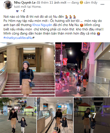 Vo cu Hoang Anh khoe tai nau an khi bi chong cu che bai