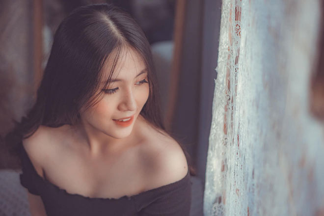 Biết lên cấp 3 phải mặc áo dài, cô gái lột xác đẹp như nàng thơ - Hình 5 Biet len cap 3 phai mac ao dai, co gai lot xac dep nhu nang tho-Hinh-5