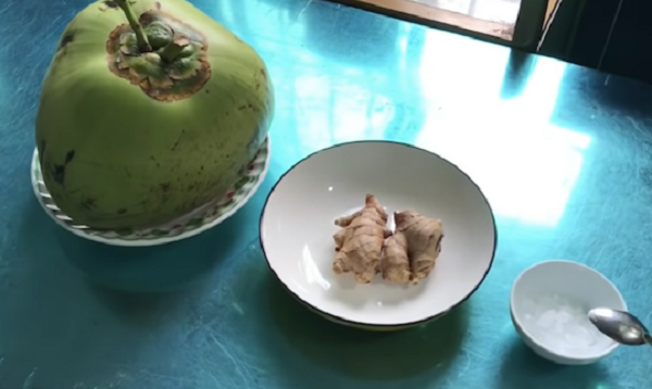 Uong nuoc dua, duong phen, gung, sa de ngua Covid-19?