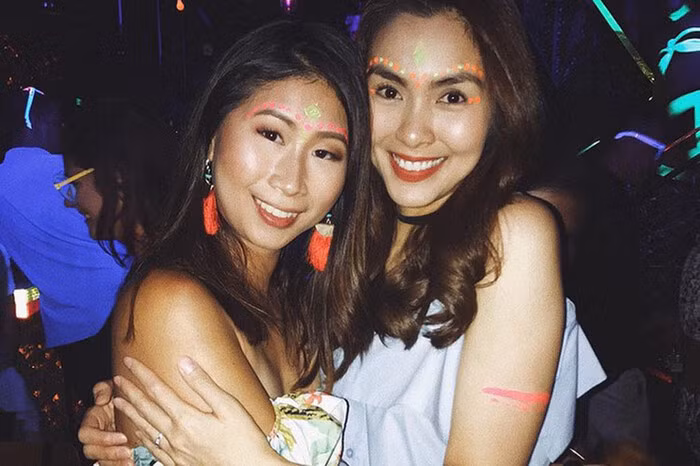 Linh Rin va Ha Tang cung 