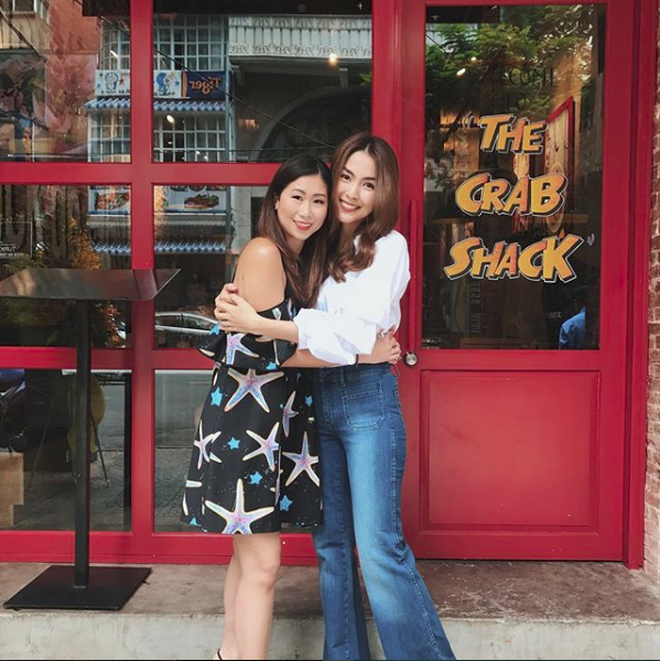 Linh Rin va Ha Tang cung 