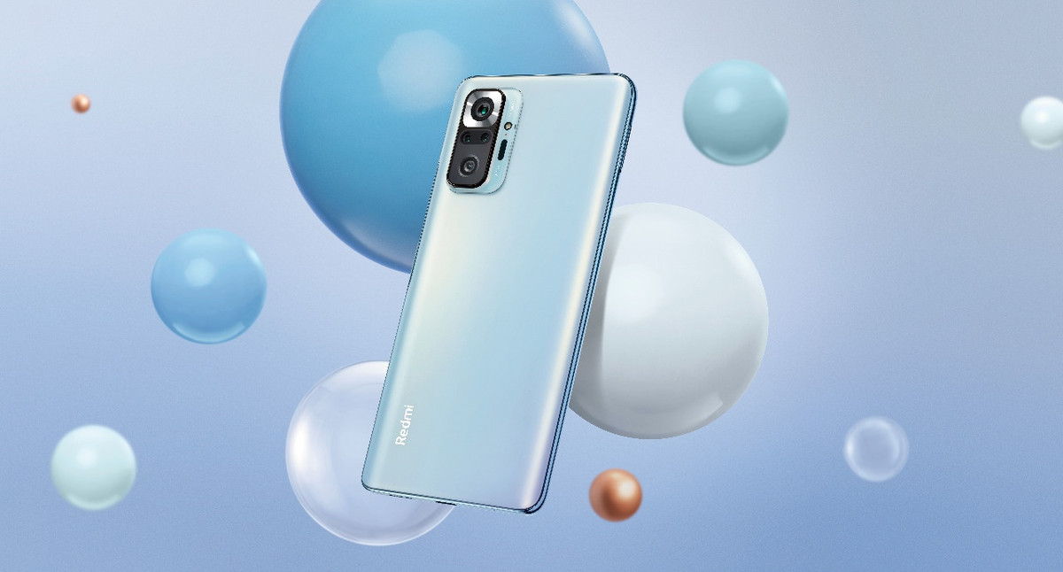 Redmi Note 10S có cấu hình nhỉnh hơn so với Redmi Note 10 5G. Theo đó, máy dùng chip MediaTek Helio G95, RAM 8 GB và bộ nhớ trong 128 GB. Model này dùng màn hình 6,43 inch, tấm nền AMOLED và độ phân giải Full HD. Ảnh: Xiaomi.