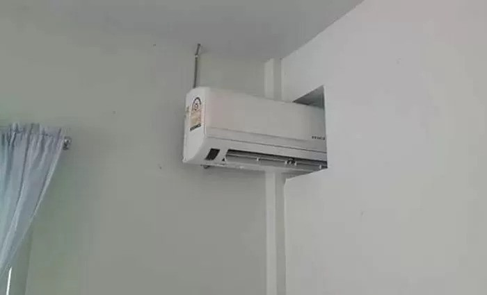 Lap chung 1 dieu hoa cho 2 phong ngu de tiet kiem dien: 