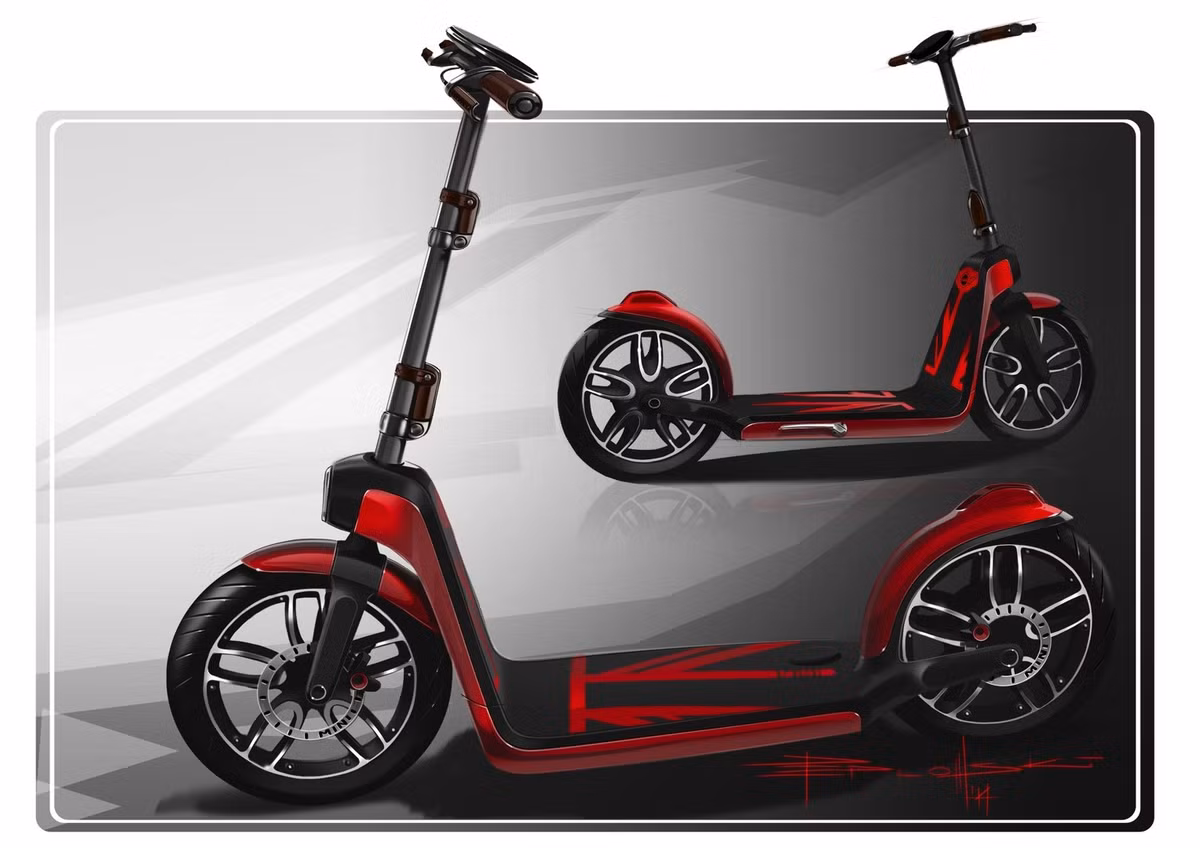 Chiếc Citysurfer có một giá đỡ và nguồn sạc pin cho điện thoại di động trên tay lái.