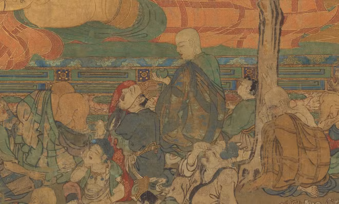 Tuy nhiên, khi nghiên cứu kỹ, các chuyên gia phát hiện hai nhân vật không hề biểu lộ sự đau khổ: Đức Phật và Địa Tạng Bồ Tát (Jizo). 