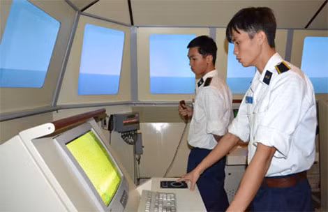 Học viên thực hành trên hệ thống mô phỏng Gepard 3.9.