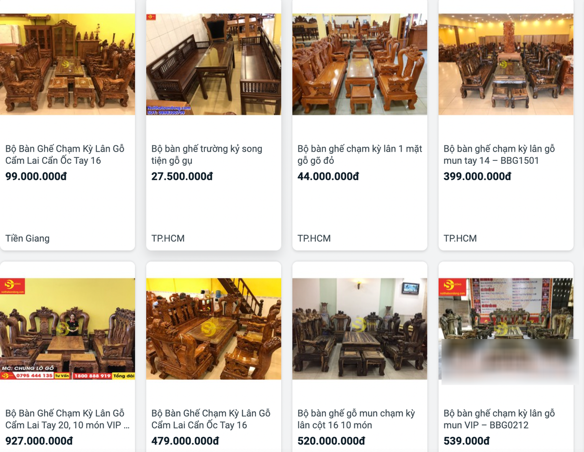 Soi giá những bộ bàn ghế khiến “thượng đế” vung tiền không tiếc tay - Hình 4 Soi gia nhung bo ban ghe khien “thuong de” vung tien khong tiec tay-Hinh-4