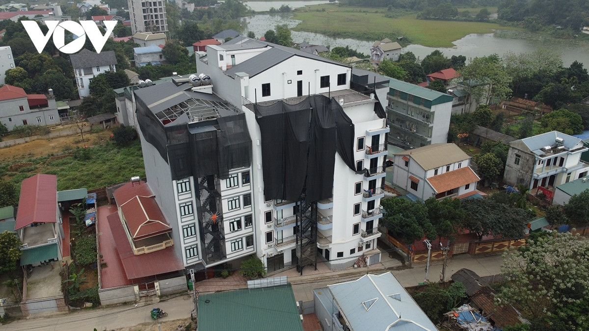 Một số công trình trong trạng thái mới hoàn thiện chưa đưa vào sử dụng.