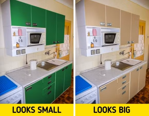 10 meo giup can bep rong rai hon ma khong he 