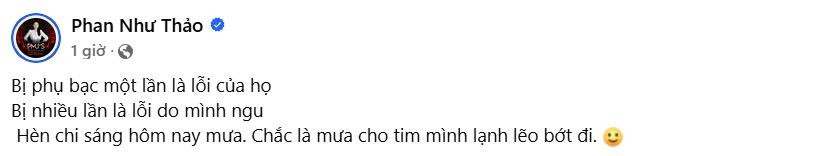 Phan Nhu Thao dang dan am chi bi phu bac nhieu lan