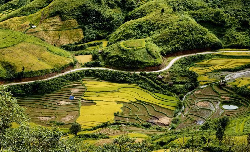 Huyện Sìn Hồ với vẻ đẹp hoang sơ, mộc mạc nằm cách TP.Lai Châu vài chục km cung đường dốc, đèo với những dãy núi cao chót vót. Sìn Hồ cũng là điểm đến lý tưởng thu hút rất nhiều du khách.