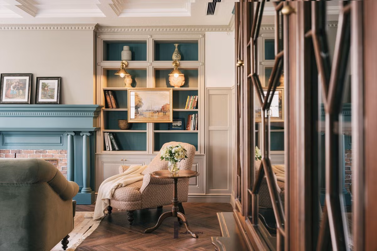 Ngoi nha o Hai Duong hoa khong gian co kinh nhu lau dai nuoc Anh-Hinh-5