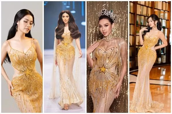 Trong cuộc chiến đụng hàng này, Hoa hậu các Dân tộc Việt Nam Nông Thúy Hằng trở nên nhạt nhòa nhất so với các đàn chị Vbiz.