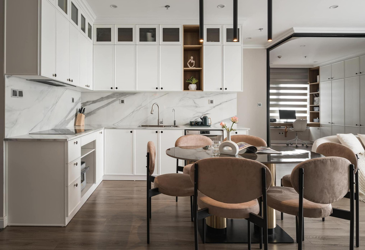 Căn hộ pha trộn hai phong cách đối lập nhưng đẹp không tưởng ảnh 2