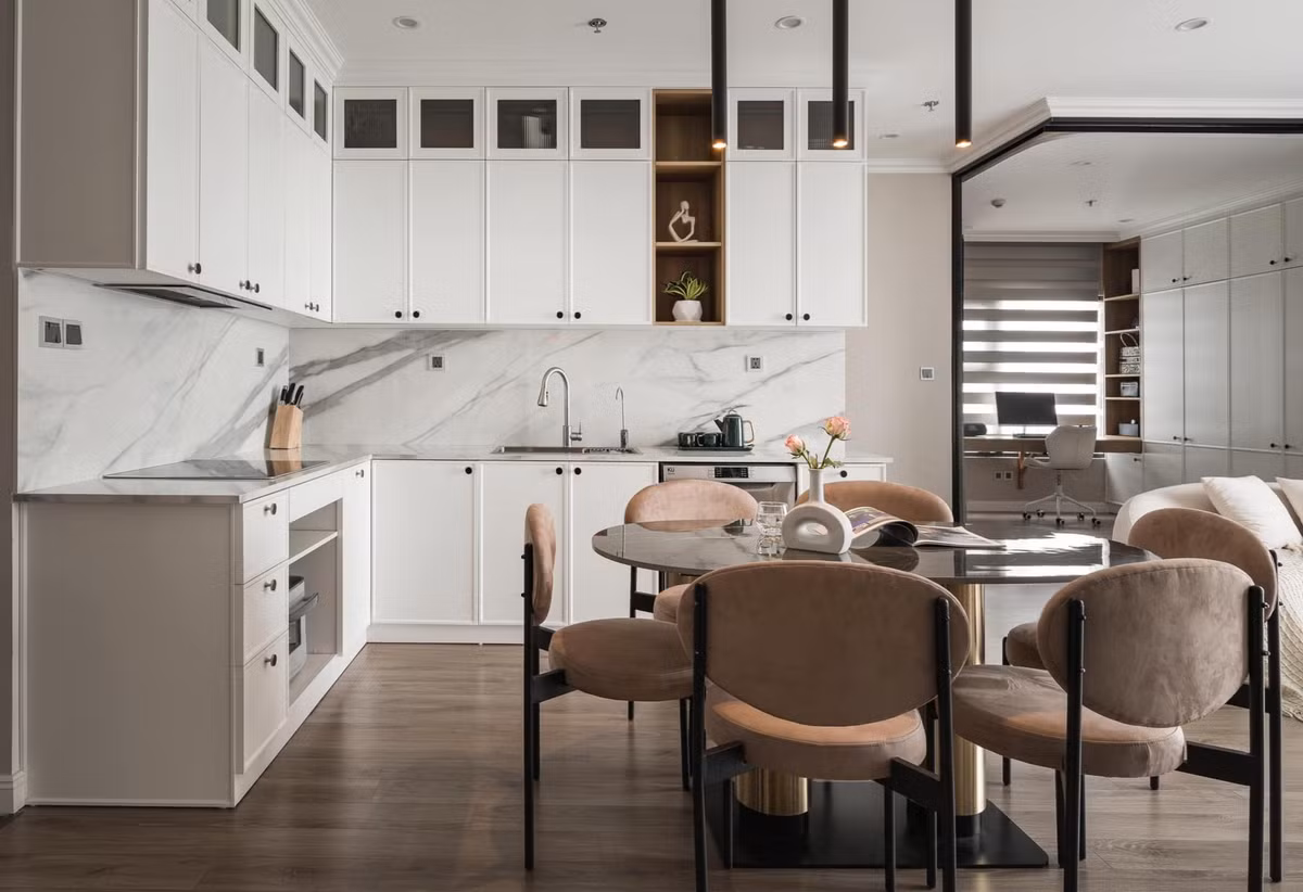 Căn hộ pha trộn hai phong cách đối lập nhưng đẹp không tưởng ảnh 2