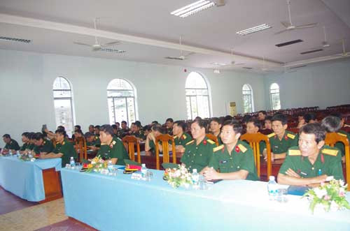 Toàn cảnh lễ khai mạc.