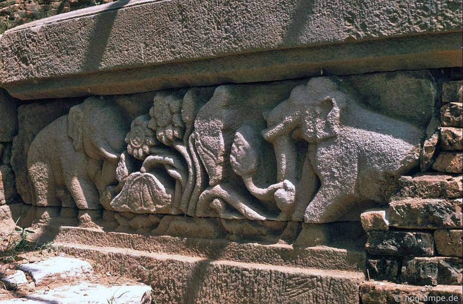 Cây cối và các loài vật cũng xuất hiện trên các tấm phù điêu. Ảnh: Hpgrumpe.de.