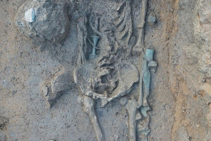 Sau khi báo cáo sơ bộ về những phát hiện mới nhất trong cuộc khai quật gần đây tại di chỉ Vườn Chuối (Hoài Đức), các chuyên gia đề xuất đẩy nhanh việc công nhận di chỉ Vườn Chuối là di tích cấp thành phố. Ảnh: Nguyên Khánh / Báo Tiền Phong.