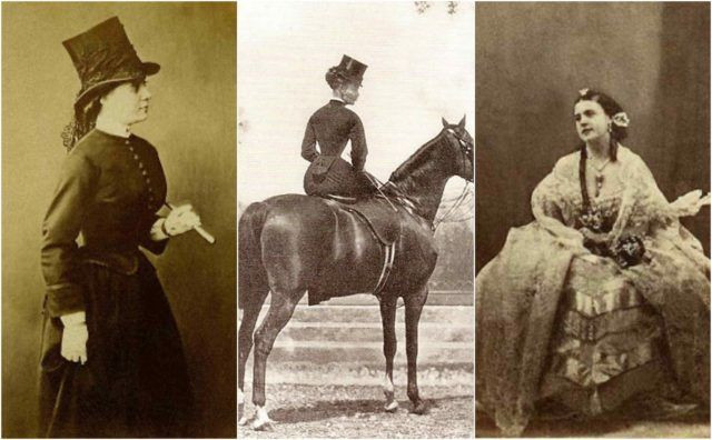  7. Catherine Walters (1839-1920) – Anh. Catherine Walters, hay còn được gọi là "Skittles," là một kỹ nữ nổi tiếng ở Anh trong thế kỷ 19. Bà được biết đến với việc thu hút sự chú ý của nhiều người đàn ông quyền lực, bao gồm cả chính trị gia và giới quý tộc. Ảnh: Pinterest.