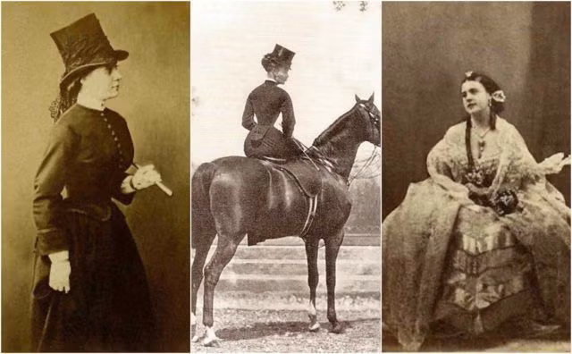  7. Catherine Walters (1839-1920) – Anh. Catherine Walters, hay còn được gọi là "Skittles," là một kỹ nữ nổi tiếng ở Anh trong thế kỷ 19. Bà được biết đến với việc thu hút sự chú ý của nhiều người đàn ông quyền lực, bao gồm cả chính trị gia và giới quý tộc. Ảnh: Pinterest.