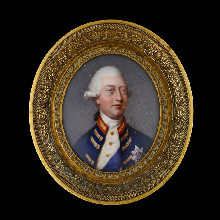  8. Vua George III (1738 - 1820, Anh). George III đã phải chịu đựng nhiều đợt mất trí nghiêm trọng, được cho là do bệnh rối loạn chuyển hóa Porphyria. Những đợt điên loạn này khiến ông mất khả năng cai trị trong thời gian dài và phải giao quyền lại cho quan nhiếp chính. Ảnh: Pinterest.