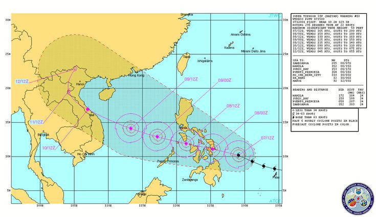 Ví dụ: Tên bão Haiyan (Siêu bão Hải Yến, 2013) đã được loại bỏ do sức tàn phá khủng khiếp của nó tại Philippines và các khu vực khác.