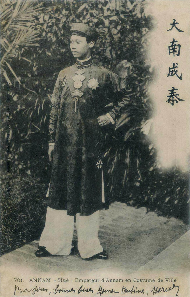 Vua Thành Thái trong bức ảnh chụp năm 1904. Ảnh: Public Domain.