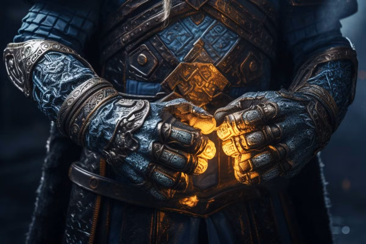  10. Járngreipr. Miêu tả: Những sinh vật khổng lồ có găng tay bằng sắt, thường là những kẻ đối đầu với các vị thần. Sức mạnh: Sức mạnh vật lý phi thường và khả năng chiến đấu với vũ khí lớn. Ảnh: Pinterest.