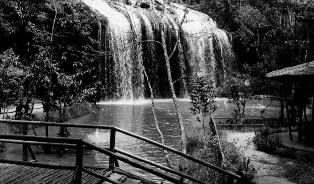 Khu du lịch thác Prenn khoảng thập niên 1960. Ảnh: Public Domain.