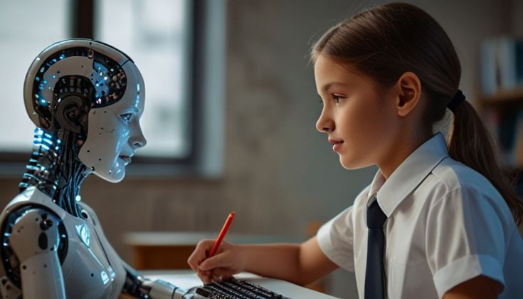  3. Giáo dục cá nhân hóa. AI có thể phát triển các chương trình học tập cá nhân hóa, dựa trên khả năng, tốc độ và phong cách học của từng học sinh. Điều này sẽ giúp nâng cao chất lượng giáo dục và tăng tính hiệu quả trong việc học tập. Ảnh: Pinterest.