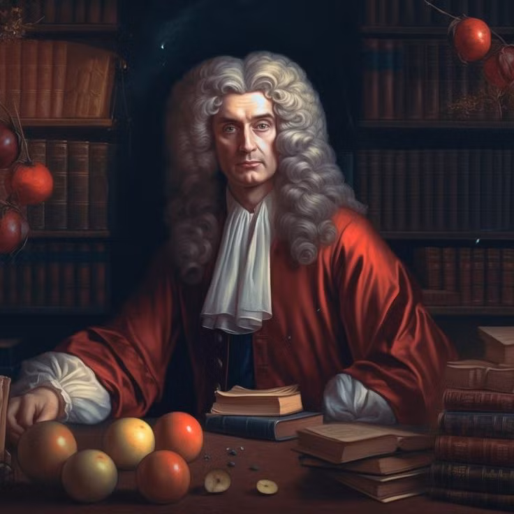  2. Isaac Newton (1642–1727). Newton là một trong những nhà khoa học vĩ đại nhất mọi thời đại, nhưng ông cũng có một niềm đam mê mãnh liệt với giả kim thuật và các nghiên cứu về thần học bí ẩn. Ông dành nhiều năm để cố gắng biến kim loại thành vàng. Ảnh: Pinterest.