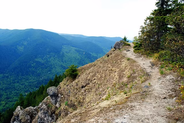  4. Tìm nơi an toàn: Nếu bạn cảm thấy không an toàn, hãy tìm một nơi trú ẩn tạm thời. Tránh khu vực nguy hiểm như nơi có đá lở hoặc sạt lở đất. Ảnh: Pinterest.