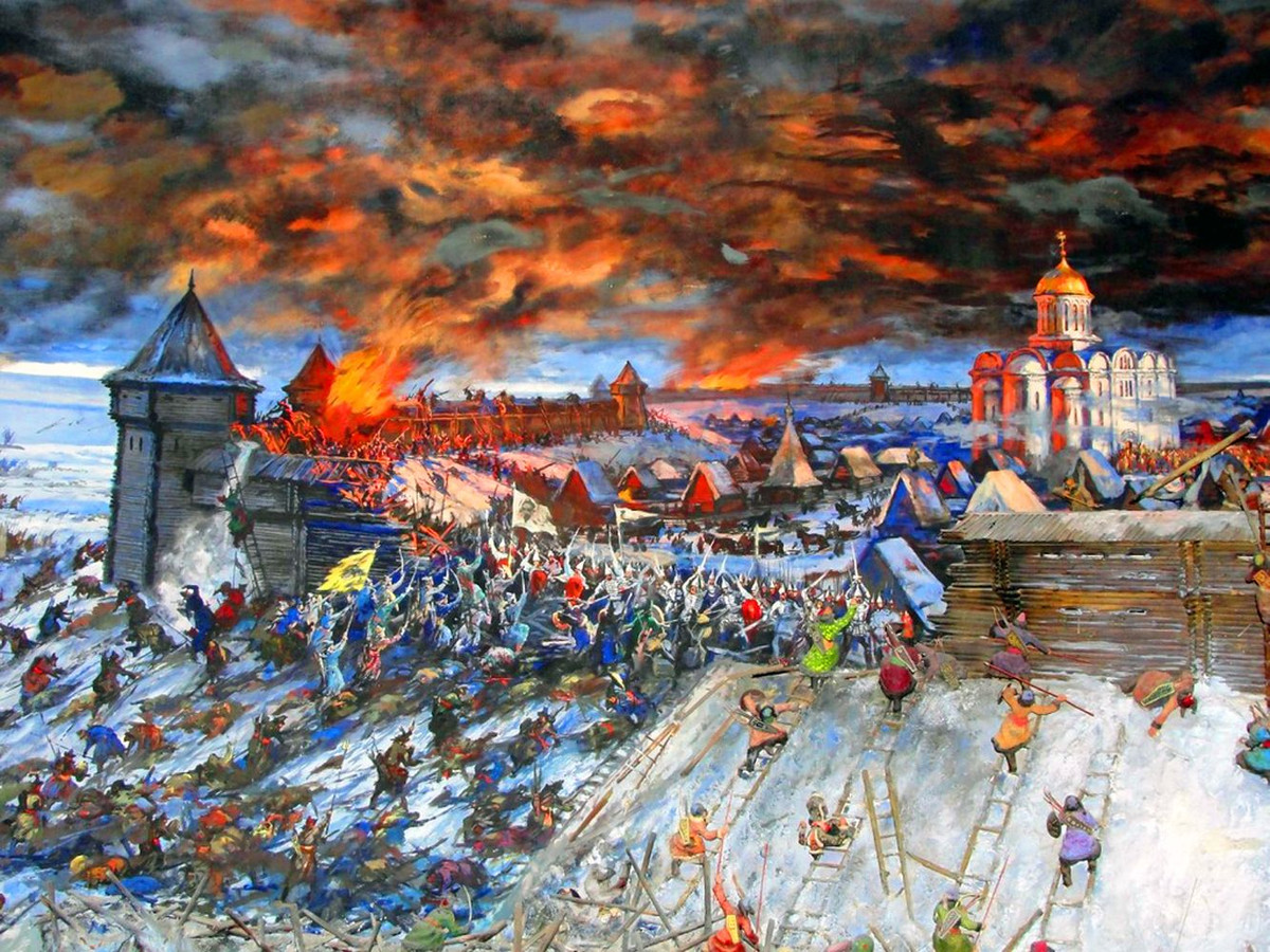 Tới ngày 6/12, quân Mông Cổ hoàn thành việc tàn phá thành phố và rời khỏi đây. Trong số 50.000 dân tại thành Kiev, chỉ khoảng 2.000 người sống sót. Voivode Dmytro, người cầm quân chống Mông Cổ, là một người trong số họ.