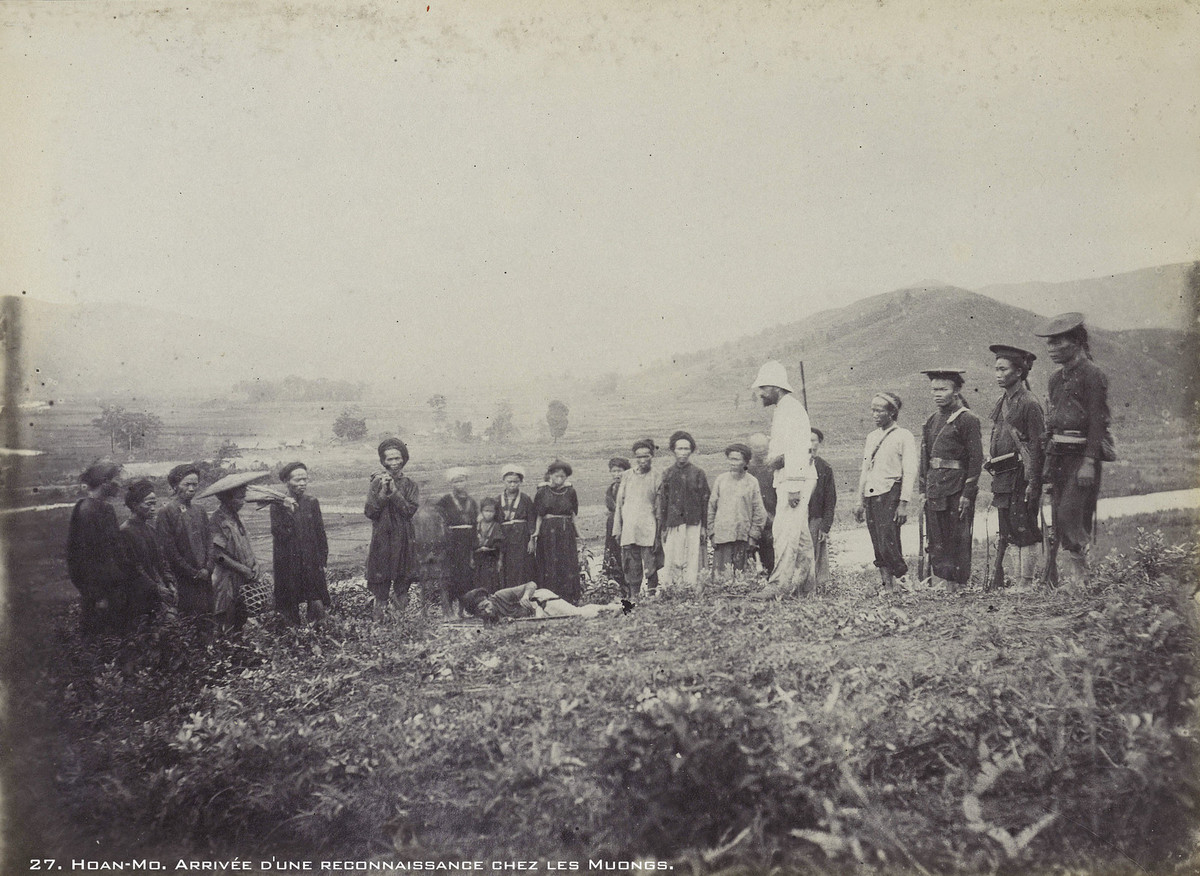 Những người dân tộc Mường ở Tuyên Quang.