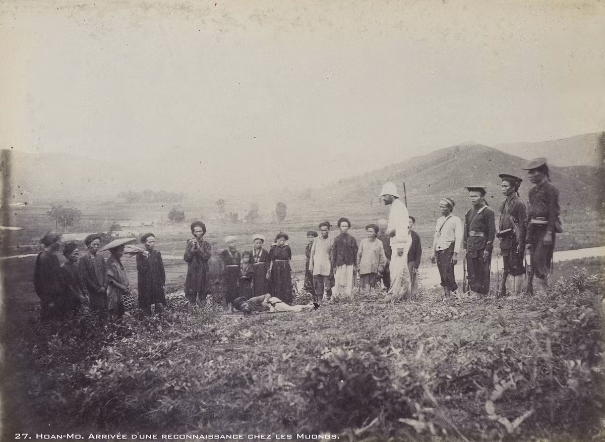 Những người dân tộc Mường ở Tuyên Quang.