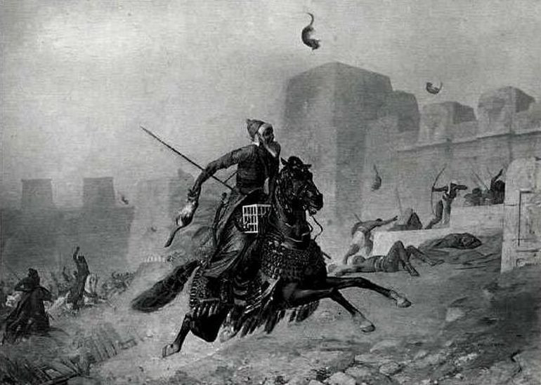 Với sức chiến đấu suy giảm nghiêm trọng, quân Ai Cập đã bị đánh tan, Pharaoh bị bắt giữ. Người Ba Tư đã chiến thắng vẻ vang nhờ những con mèo.